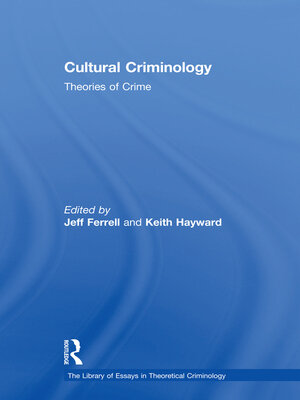 cover image of Cultural Criminology